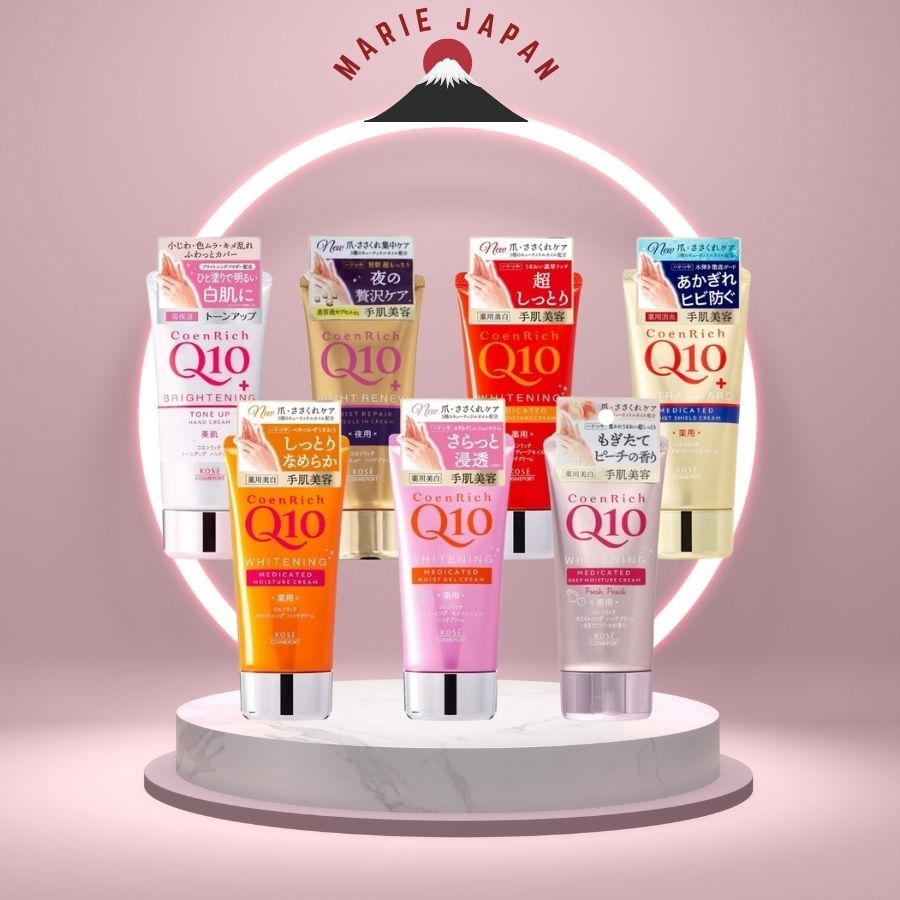 Kem dưỡng da tay Q10 Kose Hand Cream Nhật Bản - Tuýp 80g