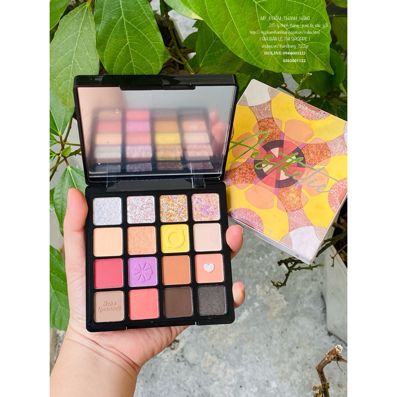 MÀU MẮT LEMONADE AESTHETIC EYESHADOW PALETTE