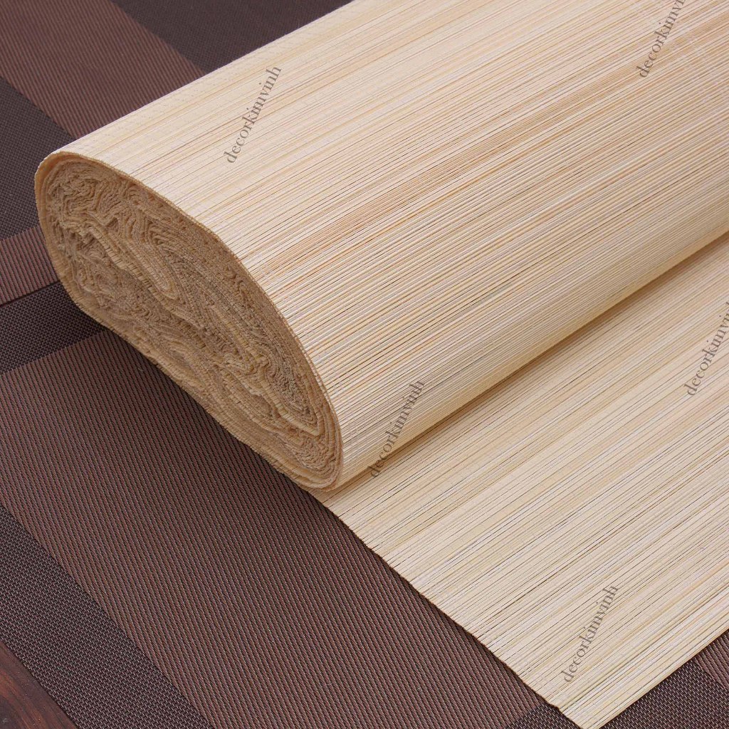 Mành Tre Trơn Rộng 60cm Dài Theo Mét Trang Trí Câu Đối Chúc Xuân Trang Trí Lễ Hội Đón Tết
