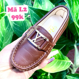 Giày lười bé trai cao cấp-VL