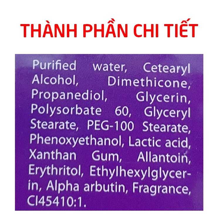 Kem dưỡng da làm hồng nhũ hoa, làm hồng ti, hồng môi, bẹn, cô bé hiệu quả sáng da - 10g