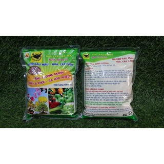 Phân bón đầu trâu đa năng 3 màu NPK 20-20-15 tan chậm giúp ra hoa, hoa đẹp, lâu tàn gói 1kg