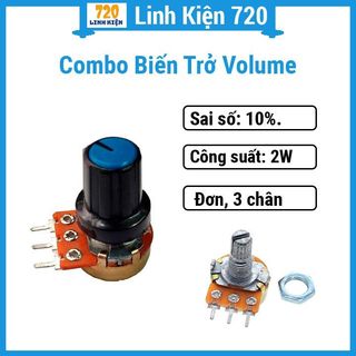Combo biến trở volume