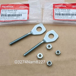 Cặp ốc pass tăng sên, xích bánh WAVE S110, RSX, BLADE, A110... zin Honda