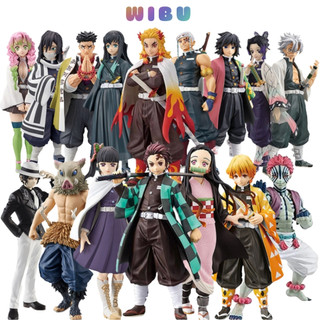 Mô hình Kimetsu No Yaiba figure Demon Slayer Tanjirou Nezuko Zenitsu Inosuke Giyuu Shinobu...figure thanh gươm diệt quỷ