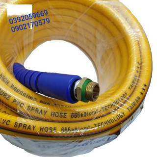 Dây phun rửa xe áp lực cao 10m.15m 20m.50m hiệu romano/ panda lắp cho máy phun rửa chạy moto kéo rời