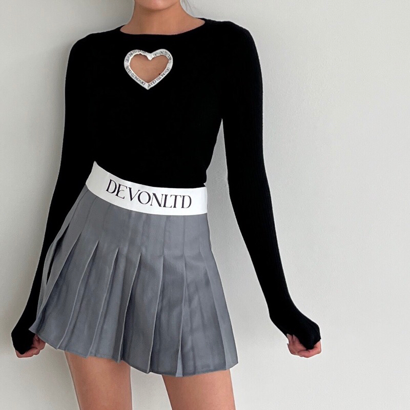 Áo Len Cổ Tròn khoét trái tim DEVONLTD®