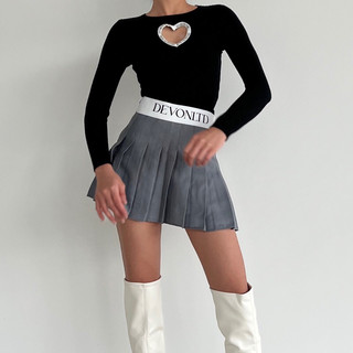 Áo Len Cổ Tròn khoét trái tim DEVONLTD®