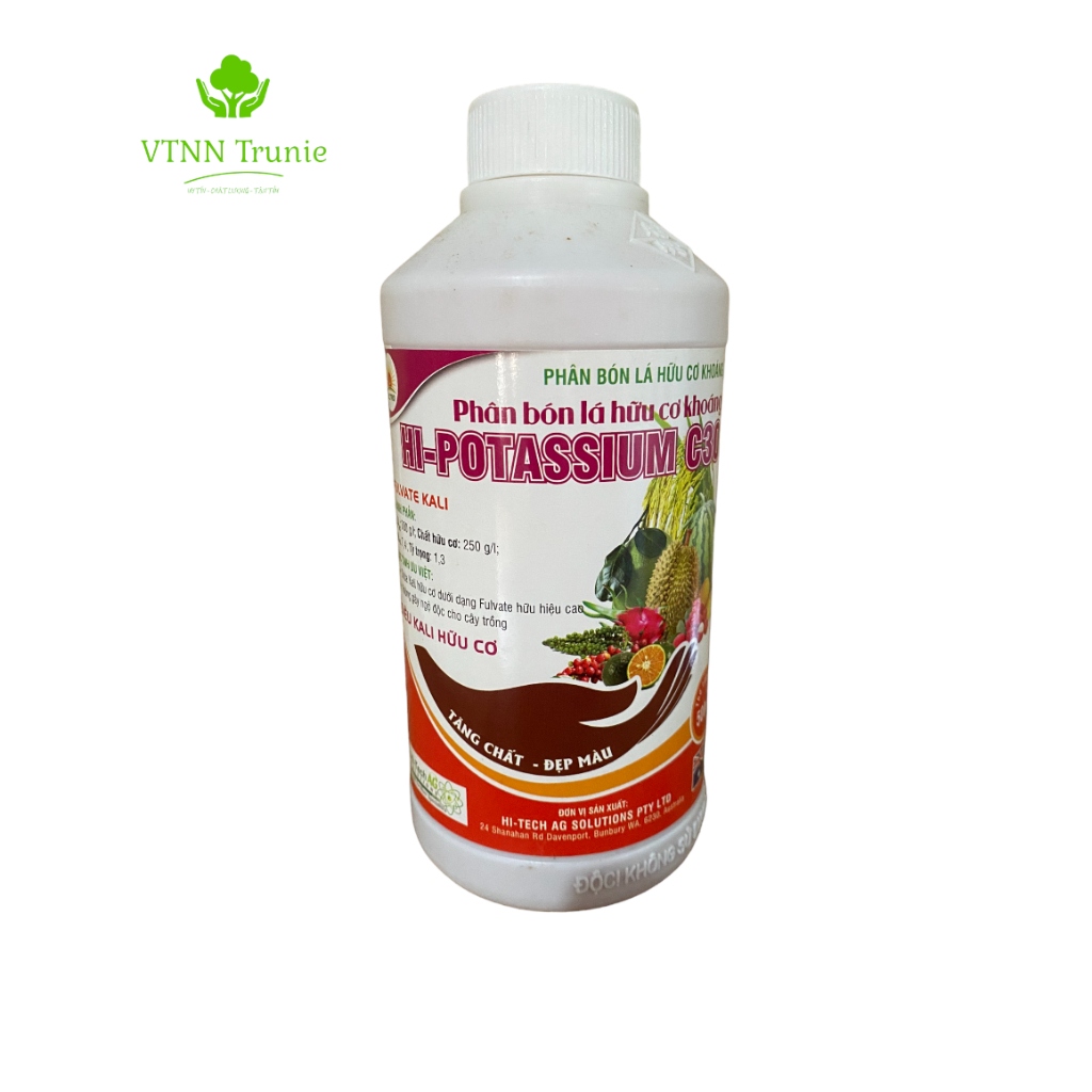 SIÊU KALI Hữu Cơ Hi-POTASSIUM C30