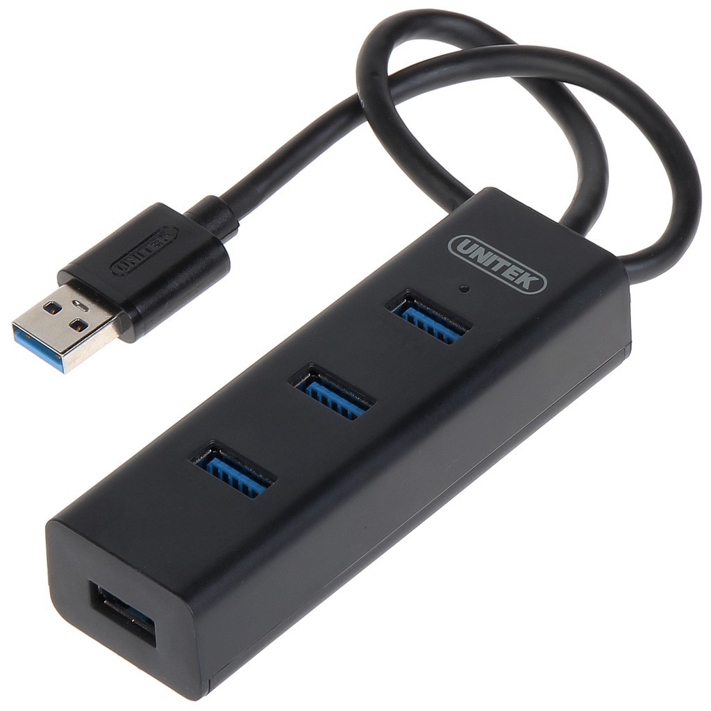 Bộ Chia 4 Cổng usb  hub 3.0 Cho  pc Unitek Y 3089 hub usb 3.0 4port