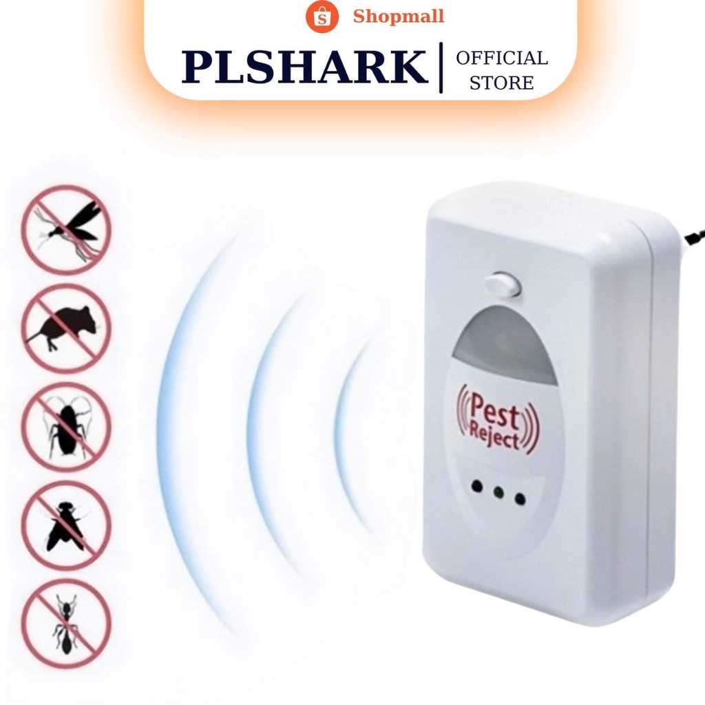 Thiết Bị Xua Đuổi Côn Trùng PLSHARK - Máy Đuổi Côn Trùng Hàng Chính Hãng