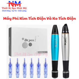 Máy cấy tảo, cấy tinh chất drpen | máy phi kim dr pen a1-w tích điện, không tích điện