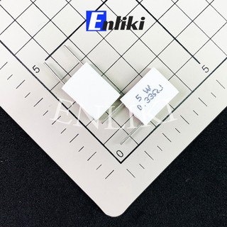 Điện Trở Sứ 0.33R 5W Loại Đứng