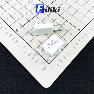 Điện Trở Sứ 0.33R 5W Loại Đứng