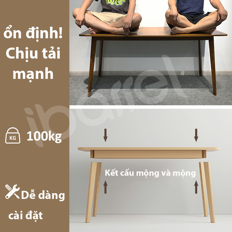 160CM Bàn dài Văn Phòng Bàn Sinh Bàn Học Đôi Giá Rẻ Bàn Học Bàn Ăn | BigBuy360 - bigbuy360.vn