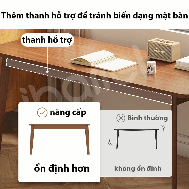 160CM Bàn dài Văn Phòng Bàn Sinh Bàn Học Đôi Giá Rẻ Bàn Học Bàn Ăn | BigBuy360 - bigbuy360.vn
