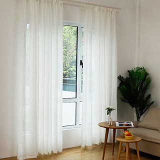 (LANH DÀY-CHẤT ĐẸP) Rèm cửa may sẵn màu trơn pastel đủ size, Rèm trang trí, Màn cửa decor cửa hàng, phòng ngủ