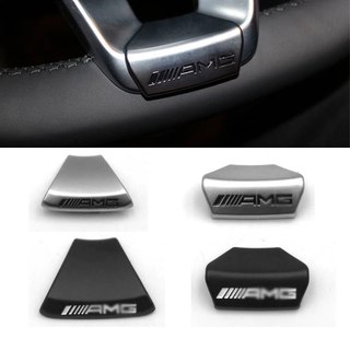 Ốp vô lăng amg - ốp vô lăng mercedes benz, sticker biểu tượng amg, miếng dán logo, phụ kiện trang trí vô lăng