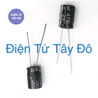 set 5 tụ nhôm 470uf 16v 8*12 chuyên dụng