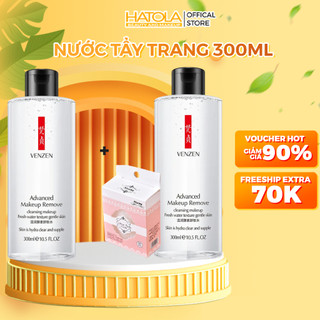 Nước tẩy trang sạch sâu dịu nhẹ cho da 300ml chính hãng Hatola