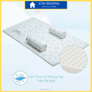 Nệm Em Bé Bambino Cao Su Liên Á (2cm) - An Toàn Tuyệt Đối Cho Bé By ICON-BEDDING