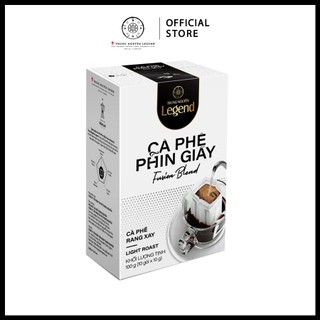 Trung Nguyên Legend - Cà phê phin giấy Fusion Blend - Hộp 10 gói x 10gr ( cà phê đen không đường)
