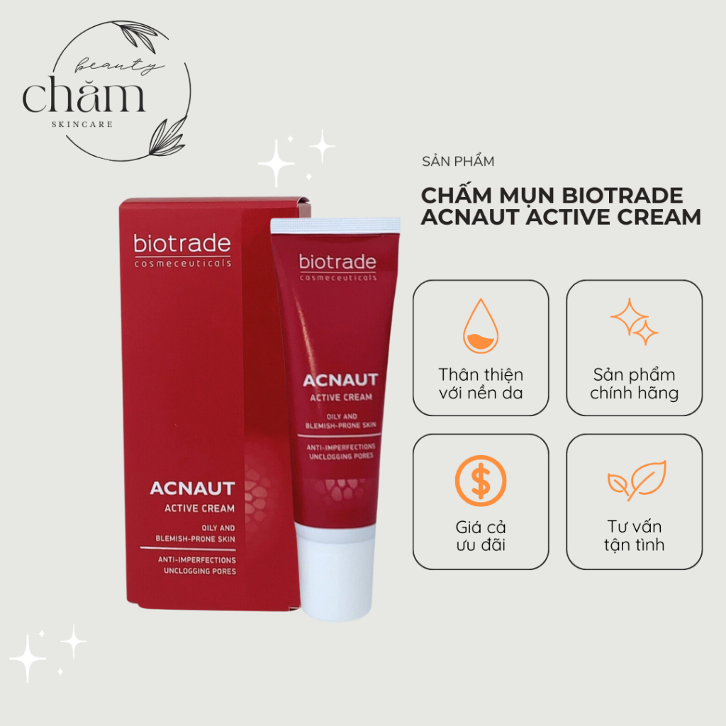 Chấm Mụn Biotrade Acnaut Active Cream