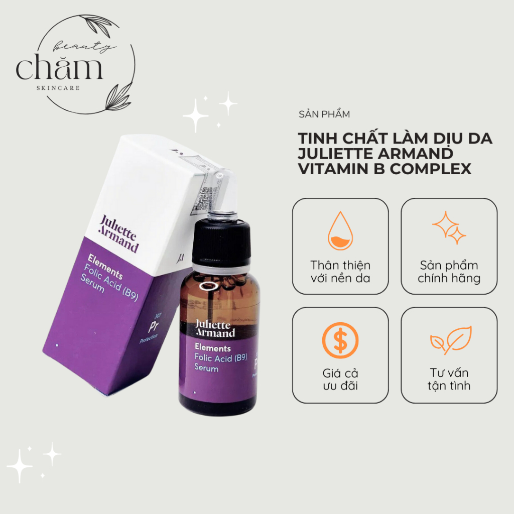 Tinh Chất Làm Dịu Da Juliette Armand Vitamin B Complex