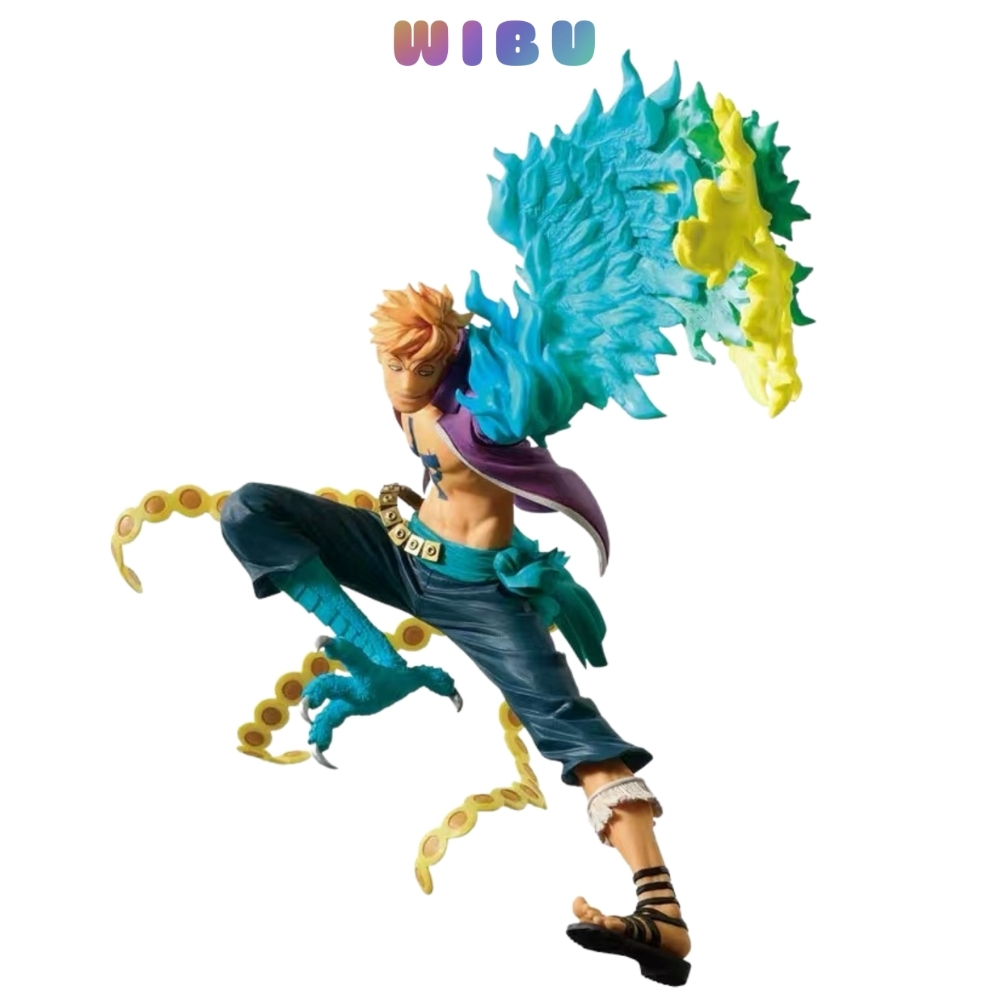 Mô hình One Piece Marco phượng hoàng siêu đẹp Cao 23cm trạng thái chiến đấu , figure mô hình one piece giá xưởng