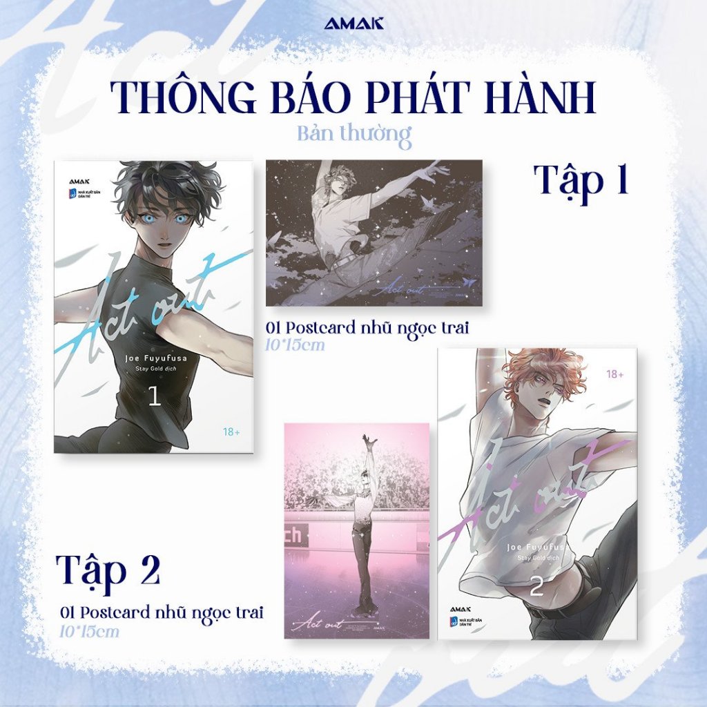 Sách - Act Out (Tập 1 & 2) - Amak