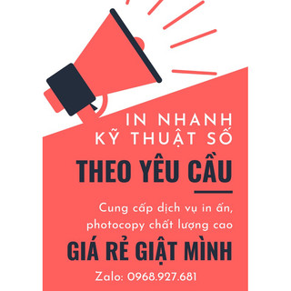 In theo yêu cầu - In màu