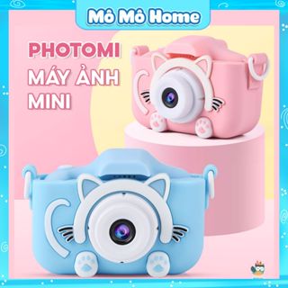 [XỊN] Máy ảnh mini cho bé đồ chơi chụp ảnh có kèm dây sạc thẻ nhớ 32G và 1 USB Mô Mô Home