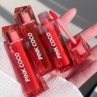 Son PinkCoco Luxe vỏ pha lê hồng đỏ