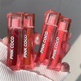 Son PinkCoco Luxe vỏ pha lê hồng đỏ