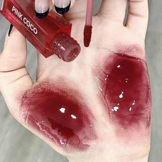 Son PinkCoco Luxe vỏ pha lê hồng đỏ