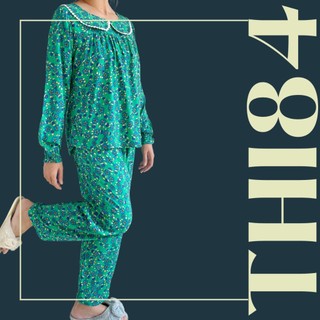 Bộ dài, áo tay dài, kiểu dáng tiểu thư 2401dmn019