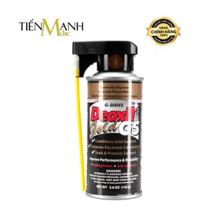Chai xịt vệ sinh và bảo dưỡng đầu dây giắc cắm tín hiệu hosa cable cleaner g5s-6 caig deoxit gold g5s6 jack, zắc, rắc