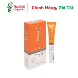 Gel Nano Curcumin Decumar ngừa mụn, mờ thâm sẹo tuýp 20g