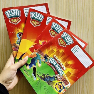 Vở ô li  học sinh làm nháp, ghi nhớ ( quà tặng sữa)