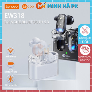 Tai nghe không dây bluetooth 5.3 lecoo chống ồn ew318 tws - bảo hành 6 tháng