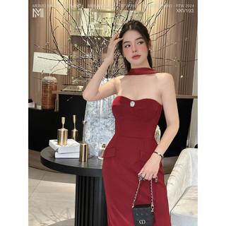 váy cúp cổ dây