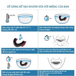 Bảo vệ hàm Boxing cao cấp Bịt răng BN ( Kèm hộp đựng ) FTV