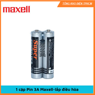 1 cặp 2 viên pin tiểu aaa maxell chính hãng