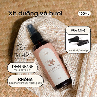 [KÍCH MỌC TÓC - DƯỠNG ẨM] Xịt dưỡng tinh dầu bưởi Tiệm Mây kích mọc tóc và dưỡng tóc chắc khỏe - Handmade