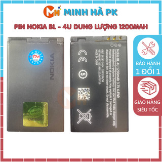 Pin nokia BL 4U hàng chuẩn dung lượng 1200mh - Bảo hành 6 tháng