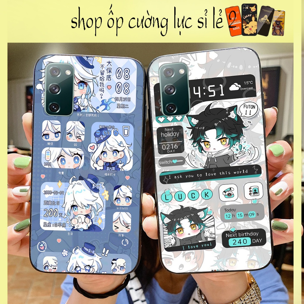 ốp lưng Samsung s20 fe , ss s20 , ss s20 plus , s11e in hình Genshin Impact chibi