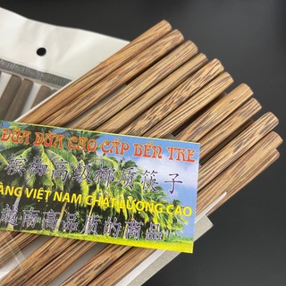 Bộ 10 đôi đũa gỗ dừa cao cấp 💥FREESHIP💥 Đũa gỗ giá rẻ, an toàn, đũa sạch