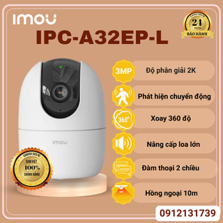 Camera wifi imou trong nhà A22EP A32EP A42P A52P C22EP imou ranger 2, hàng chính hãng , xoay 360 độ gắn trong nhà