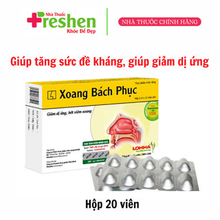 Viên uống Xoang Bach Phuc Thái Minh hỗ trợ giảm triệu chứng viêm xoang (2 vỉ x 10 viên)