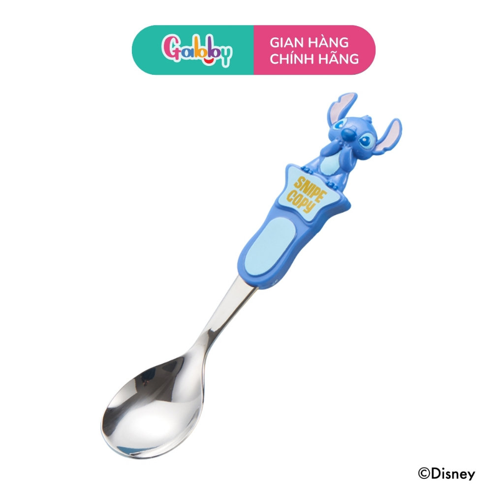 Muỗng Ăn OASIS PARK Inox Cán Nhựa 3D Hình Nhân Vật Disney